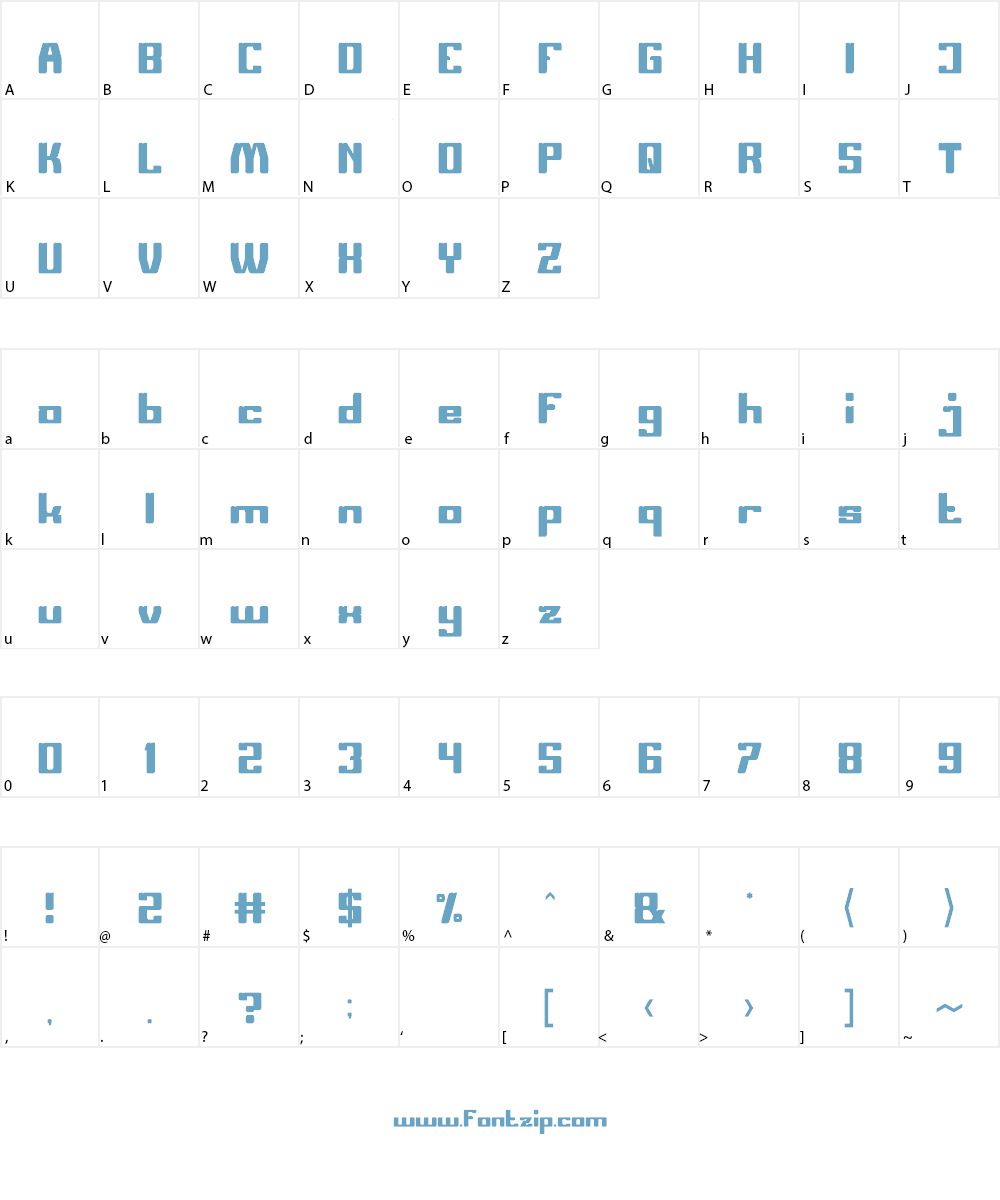 GREAT HEART Font Character
